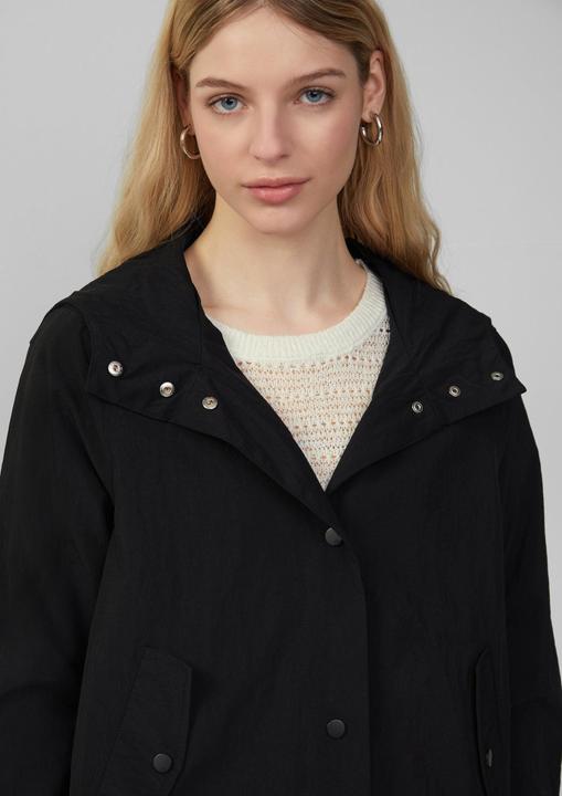 Image du produit S.Oliver Outdoor-Jacke Nylon-Jacke mit Kapuze und verstellbarem Saum (XXL)