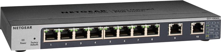 Netgear Gs110emx (10 Ports)