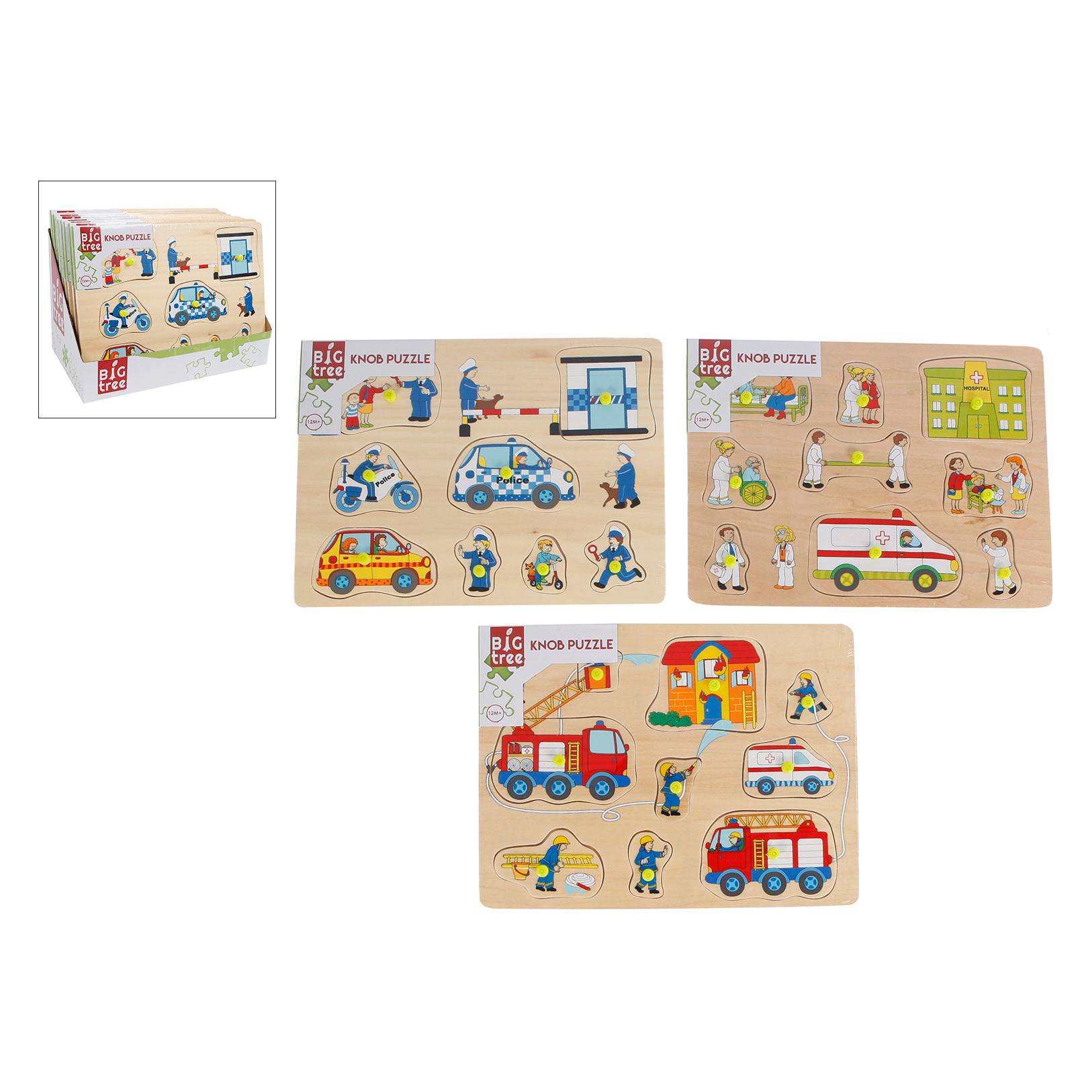 Roost Puzzel Rescue Wood 610067 9 Stukjes (9 onderdelen)