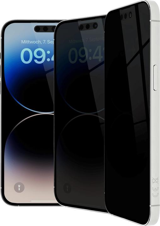 Produktbild Artwizz PrivacyGlass Bildschirmschutz (1 Stk., Apple iPhone 14 Pro Max)