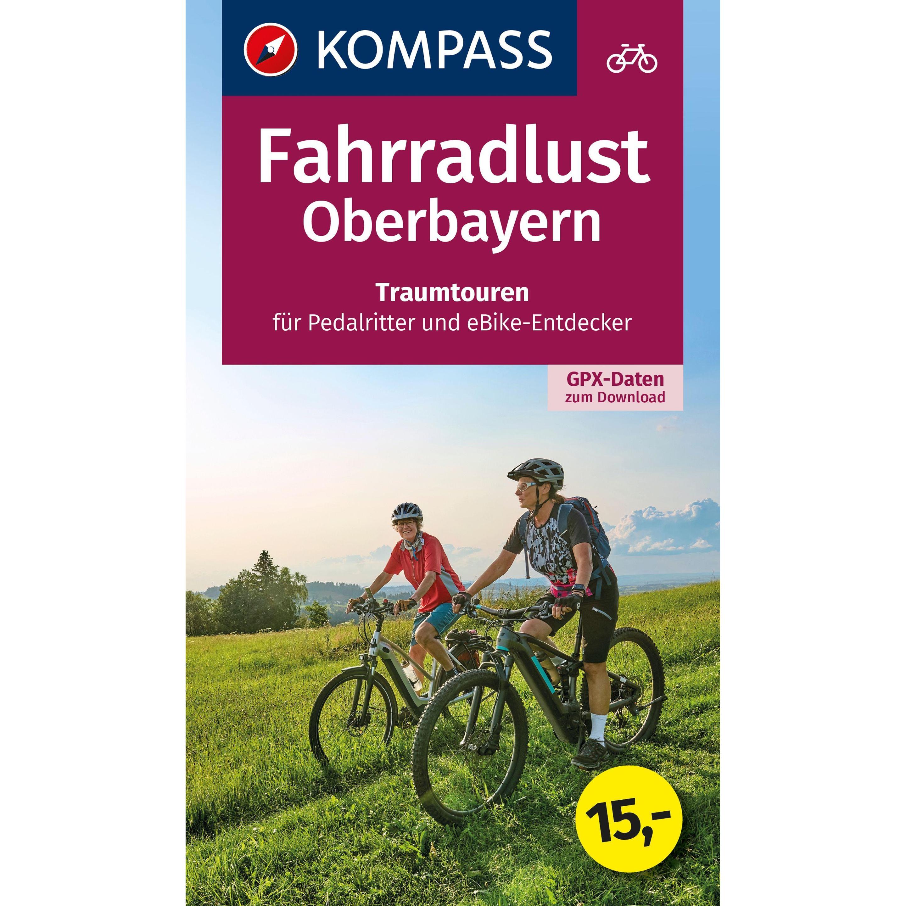 KV FA 6034 Fahrradlust - Oberbayern, Landkarte