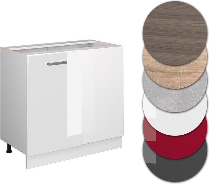 Produktbild Vicco Eckunterschrank R-Line (86 x 46 x 81.5 cm)