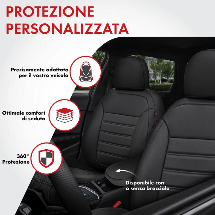 Produktbild Walser Sitzbezug für VW Golf 7 Trendline 08/2021-2021, 2 Einzelsitzbezüge