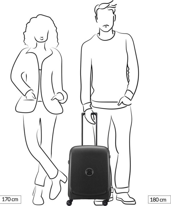 Produktbild Delsey Belmont Plus 4 Rollen Kabinentrolley 55 cm (33 l)