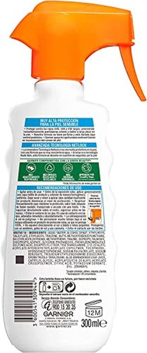 Produktbild Garnier Sensitive Advanced (Sonnenspray, SPF 50+, 300 ml)