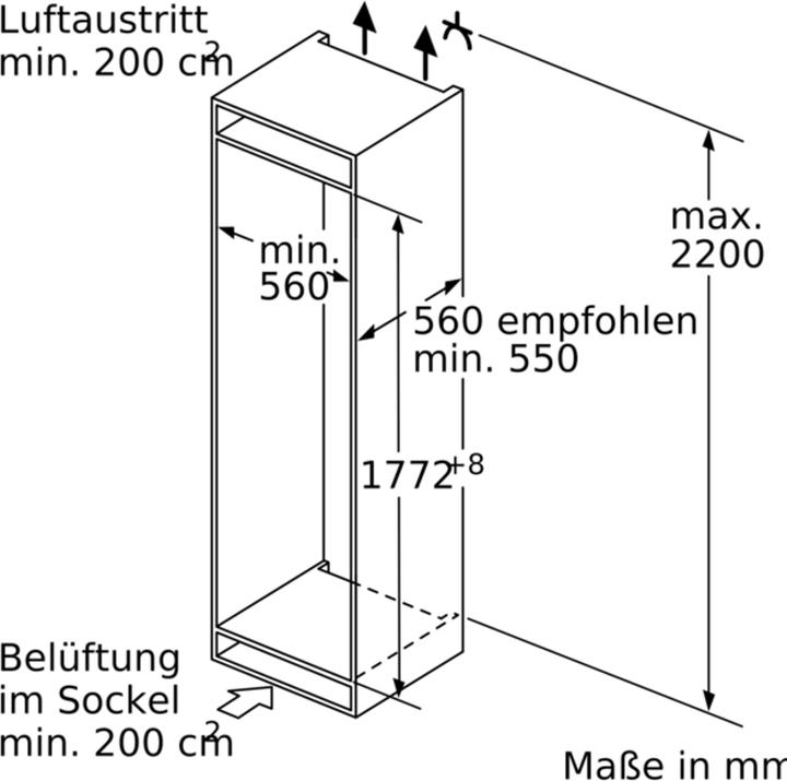 Produktbild Bosch Hausgeräte KIR81AFE0 (319 l)
