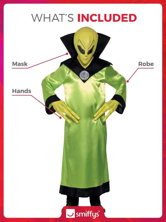 Immagine prodotto Smiffys Alien (M)