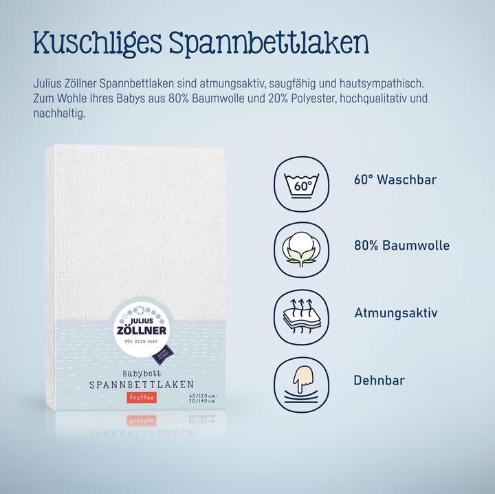 Image du produit Julius Zöllner Tissu éponge (140 x 70 cm)