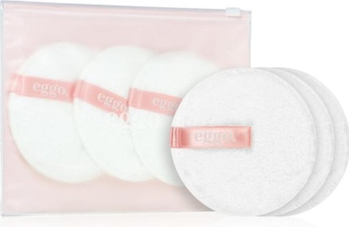 Eggo Magic Pads Makeup Entferner Waschbar Rosa 3 Stück (Waschcrème)