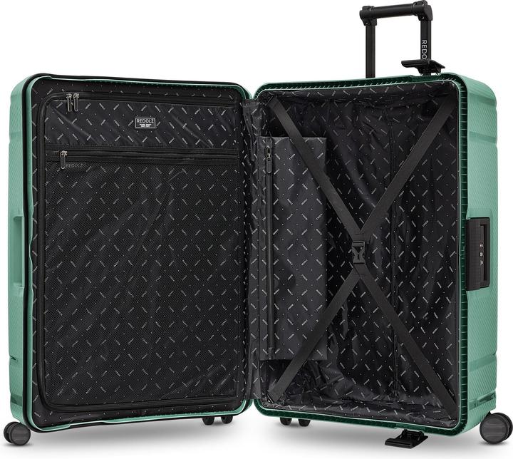 Produktbild Redolz Essentials 15 4-Rollen Kofferset 3-tlg. mit Dreipunkt-Verschluss (210 l)