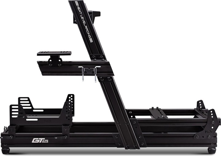 Immagine prodotto Next Level Racing Cockpit del simulatore in alluminio GTElite - Edizione con piastra per ruote
