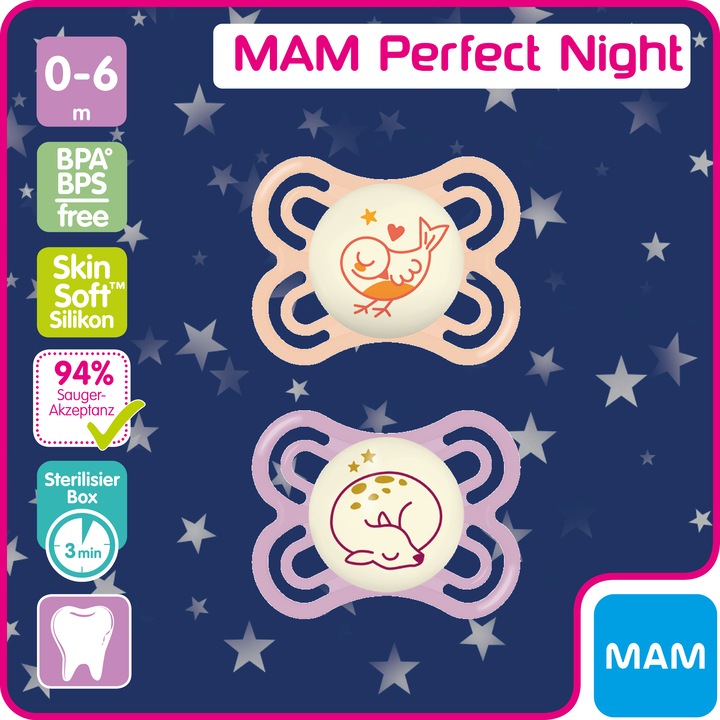 Immagine prodotto MAM Notte perfetta (2 x, dalla nascita)