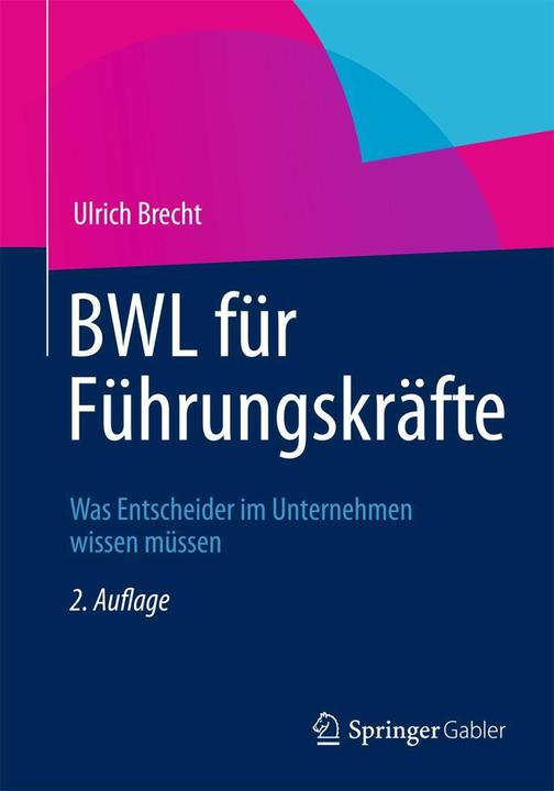 Produktbild BWL für Führungskräfte (Deutsch, 2012)