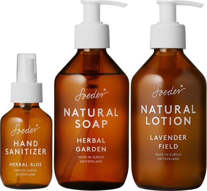 Actual product image Soeder* Natural Lotion Lavender 250ml (Body cream, 250 ml)