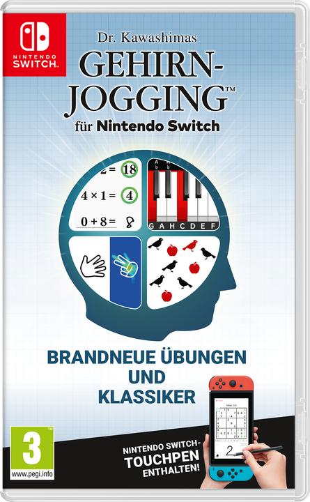 Nintendo Dr. Kawashima's brain jogging (Switch, DE)