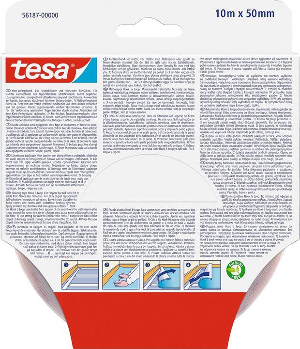 Actual product image tesa Velcro laying tape (50 mm)