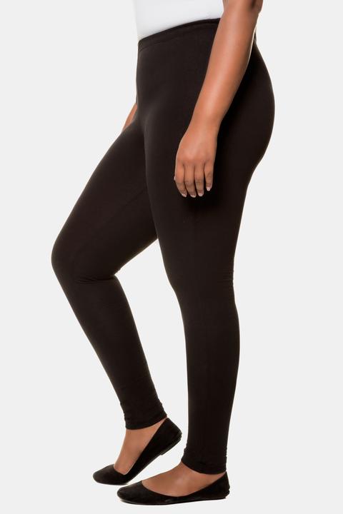 Actual product image Ulla Popken Stretch Knit Elastic Waist Slim Leggings (46, 48)