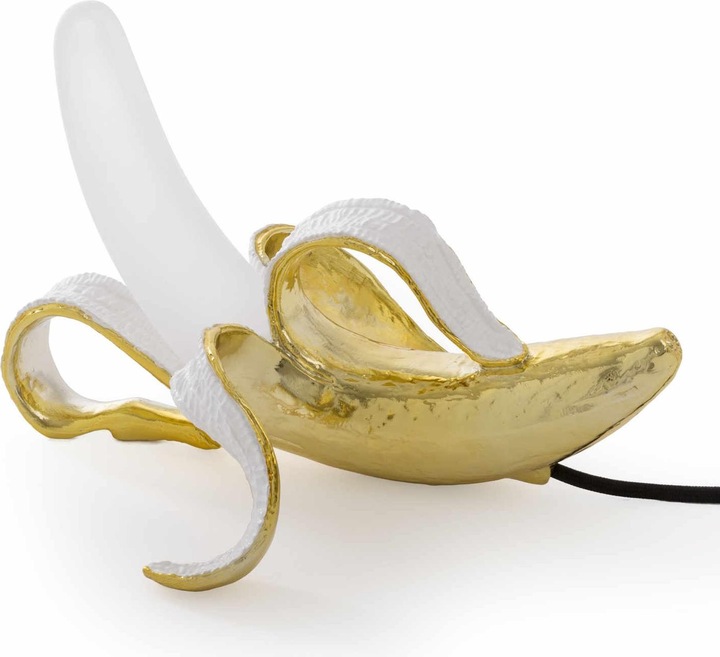Image du produit Blow by Job&Seletti Banana Lamp Gold Edition Lampe à Led (480 lm)