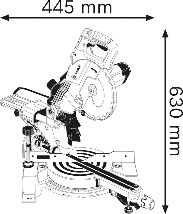 Produktbild Bosch Professional Gcm 800 Sj