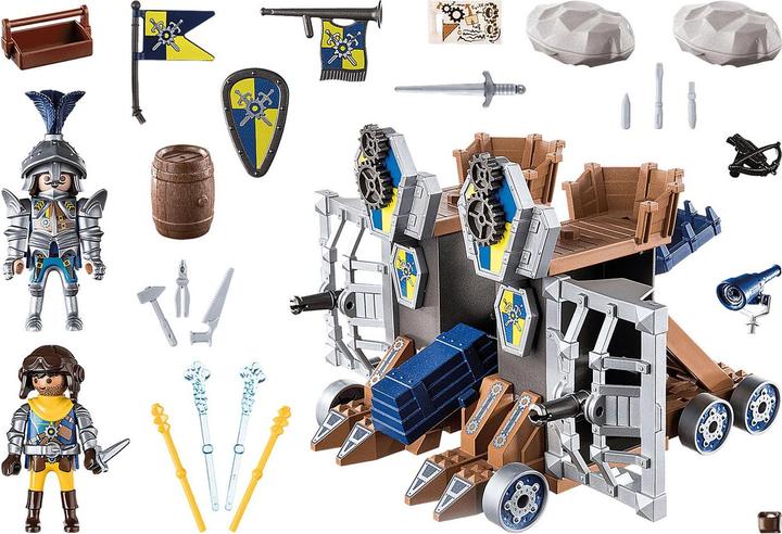 Actual product image Playmobil Novelmore Mobile Catapult Fortress (70391, Playmobil Novelmore)