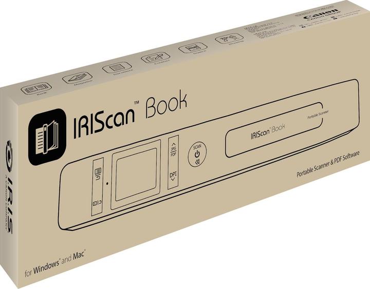 Actual product image Iris IRIScan Book 7 Dyslexic (Micro SD Card, Micro SDHC card, USB)