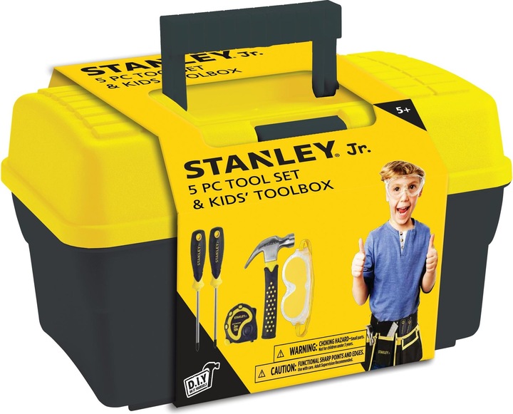 Productafbeelding Stanley Jr Gereedschapskist met 5 gereedschappen