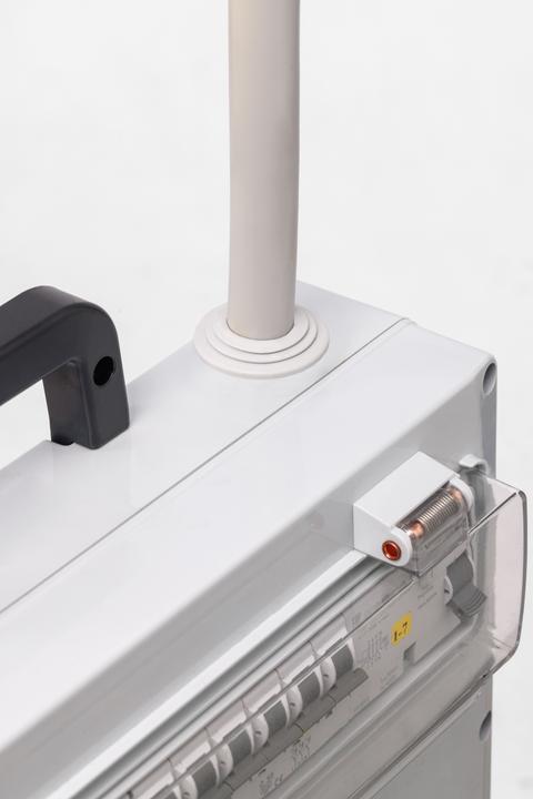 Produktbild As - Schwabe Wandverteiler mit Direktanschluss (CEE 7/3, CEE, USB)