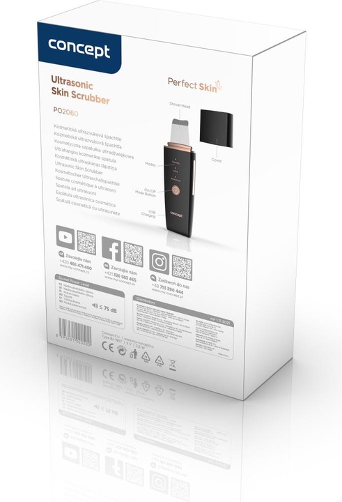 Actual product image Concept Kavitacijos treniruoklis PERFECT SKIN PO2060