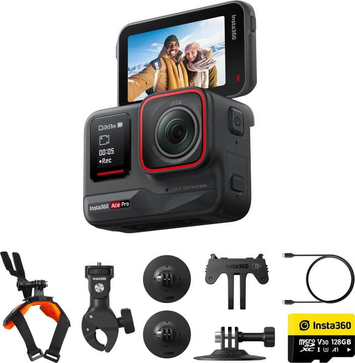 Produktbild Insta360 Ace Pro Motorcycle Kit (24p, Bluetooth, WLAN)