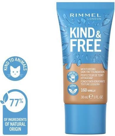 Produktbild Rimmel London Kind & Free Moisturising Skin Tint Foundation (160 Vanilla)