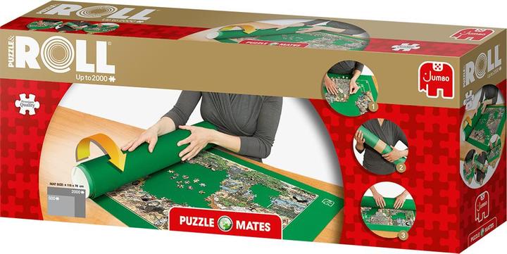 Immagine prodotto Jumbo Diset 01012 Puzzle e rotolo per puzzle da 500-2000 pezzi (2000 pezzi)