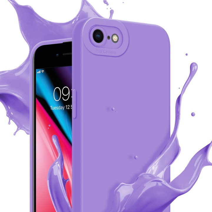 Produktbild Cadorabo Hülle für Apple iPhone 7 / 7S / 8 / SE 2020 im TPU Fluid LM162 Style (Apple iPhone 7, Apple iPhone SE (2nd Gen))