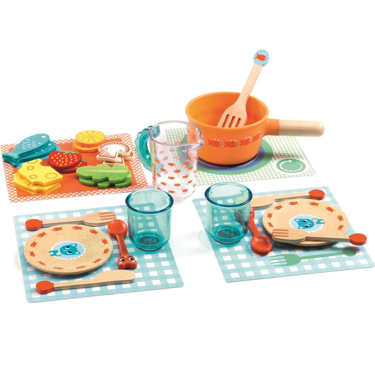 Djeco Rollenspiel Alle Katzen zu Tisch (DJ06547)