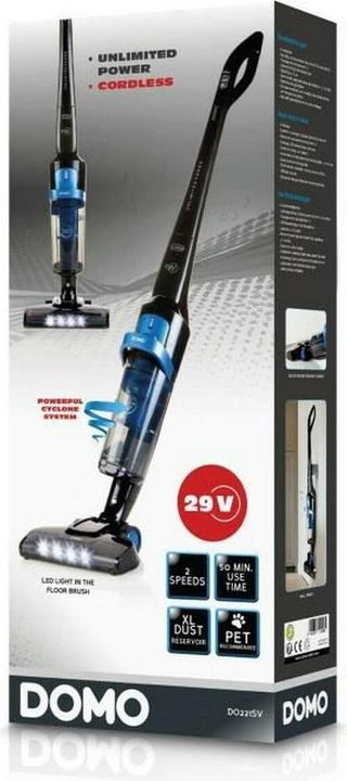 Actual product image Domo Stick vacuum cleaner DO221SV