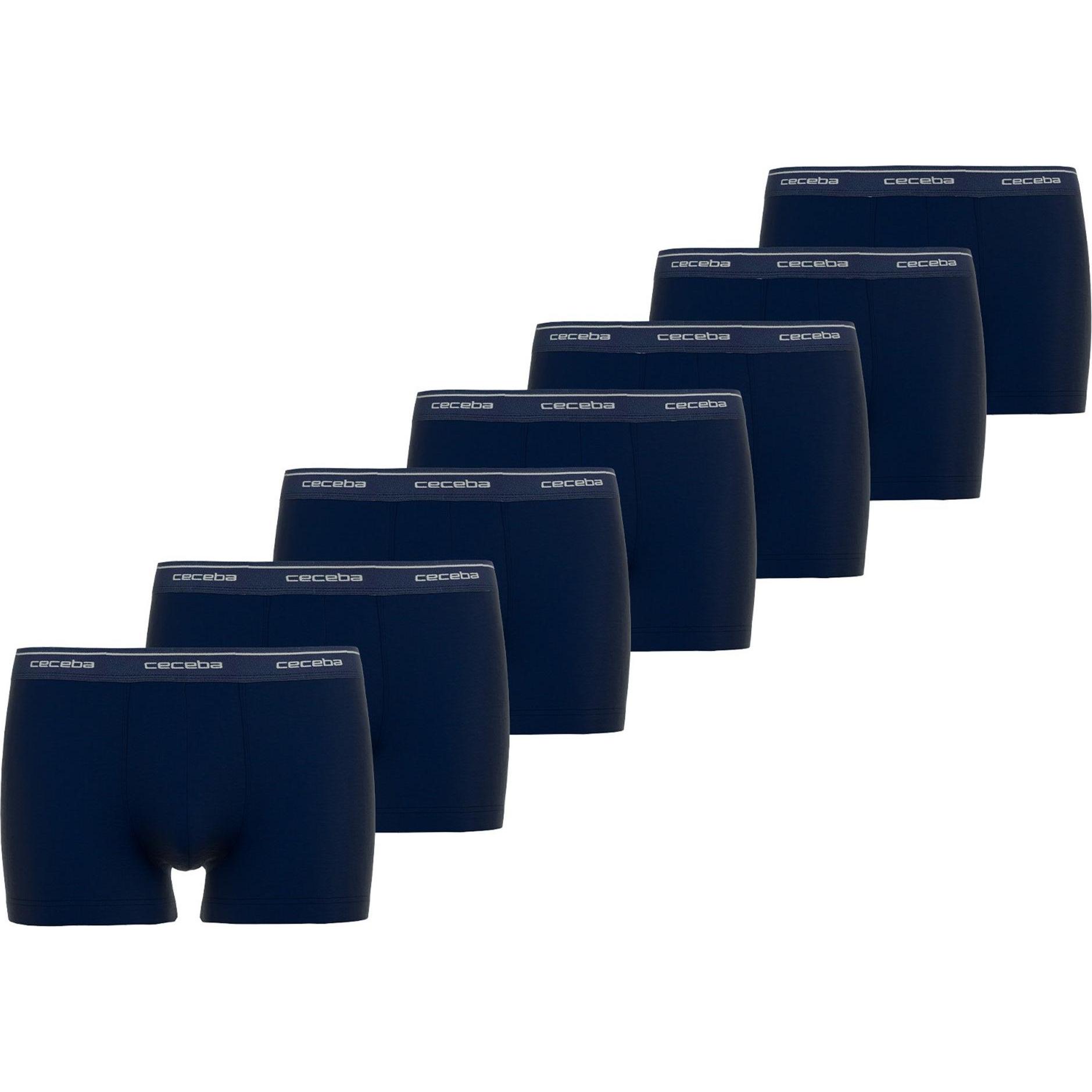 Ceceba, Herren, Unterhosen, Monza, Blau, (L, 7er Pack)