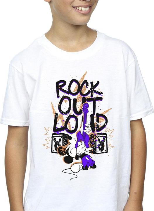 Immagine prodotto Disney Mickey Mouse Rock Out Loud Maglietta Ragazzi (104)