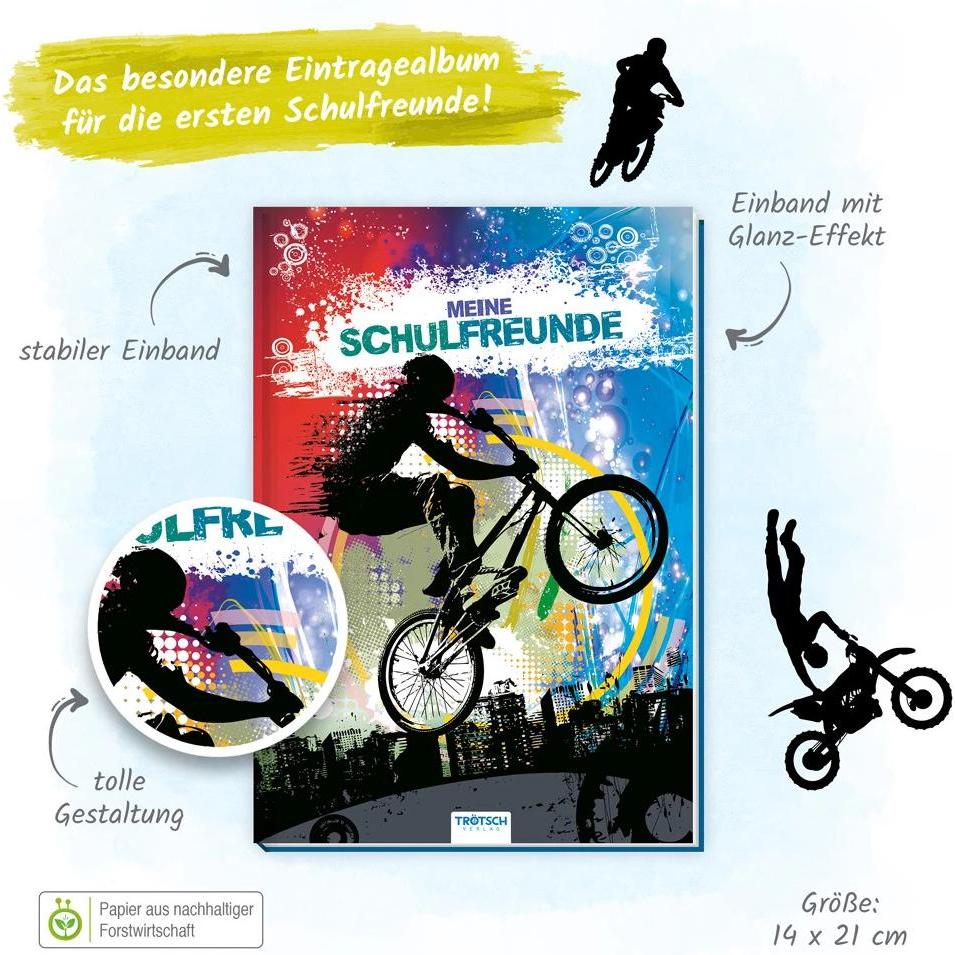 Thumbnail - Meine Schulfreunde 14x21 cm 80 Seiten mehrfarbig, Kinderbücher von Trötsch Verlag GmbH & Co. KG