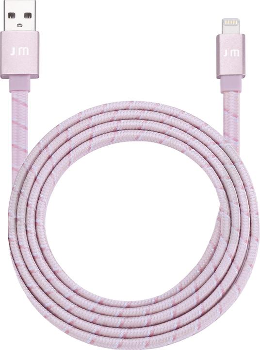 Actual product image Just Mobile AluCable Flat (braided) (1.20 m)