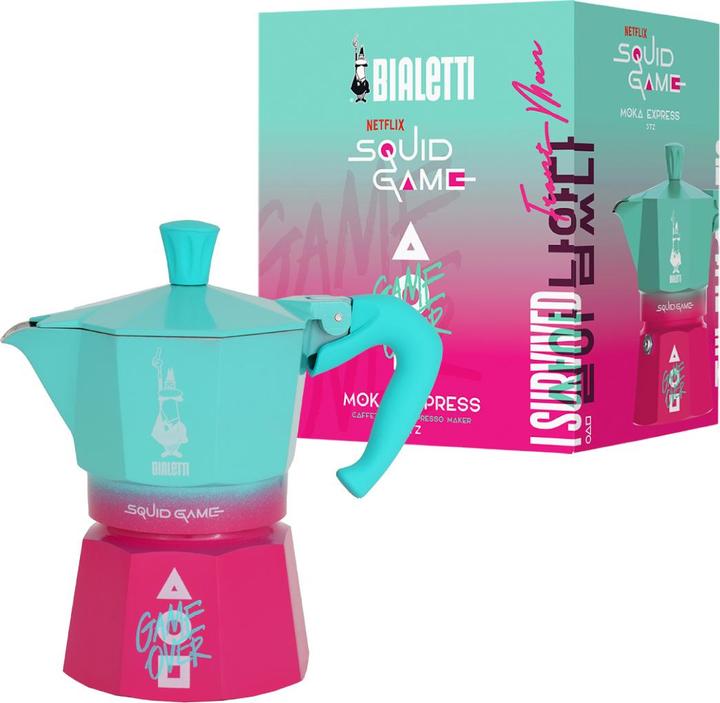 Actual product image Bialetti Moka Express Squidgames (3 T.)