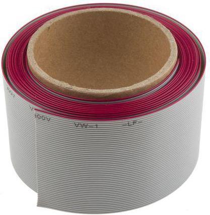 Actual product image RS PRO Speedbloc(R) 50 way IDC ribbon cable,5m