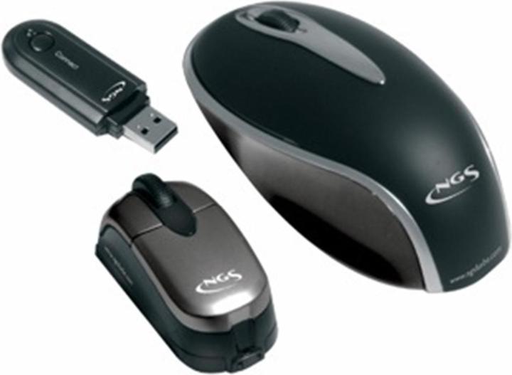 Actual product image NGS WALLABY wireless notebook and desktop mouse (Wireless)