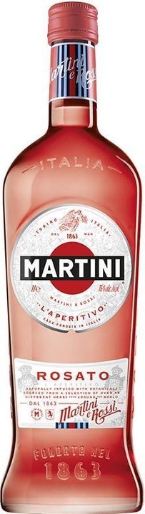 Produktbild Martini Vermouth Rosato (18 Jahre, 15 %, Italien, 1 x 100 cl, Wermut)