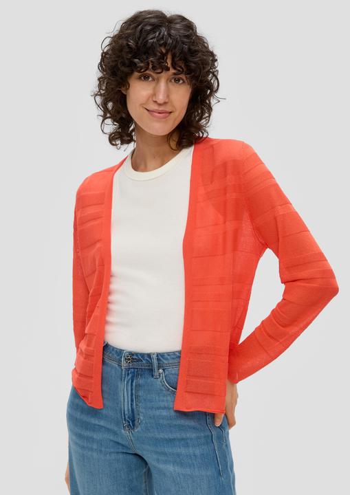 Actual product image S.Oliver Strickjacke Cardigan mit Musterstruktur (40)