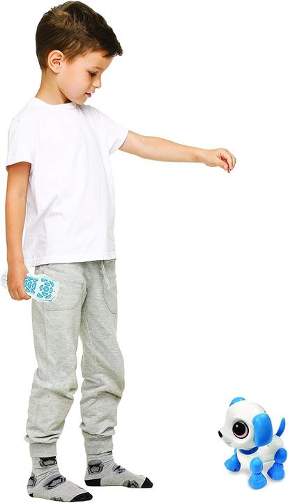 Immagine prodotto Lexibook POWER PUPPY Mini robot cane con effetti luminosi e sonori, comando di battito della mano, funzione