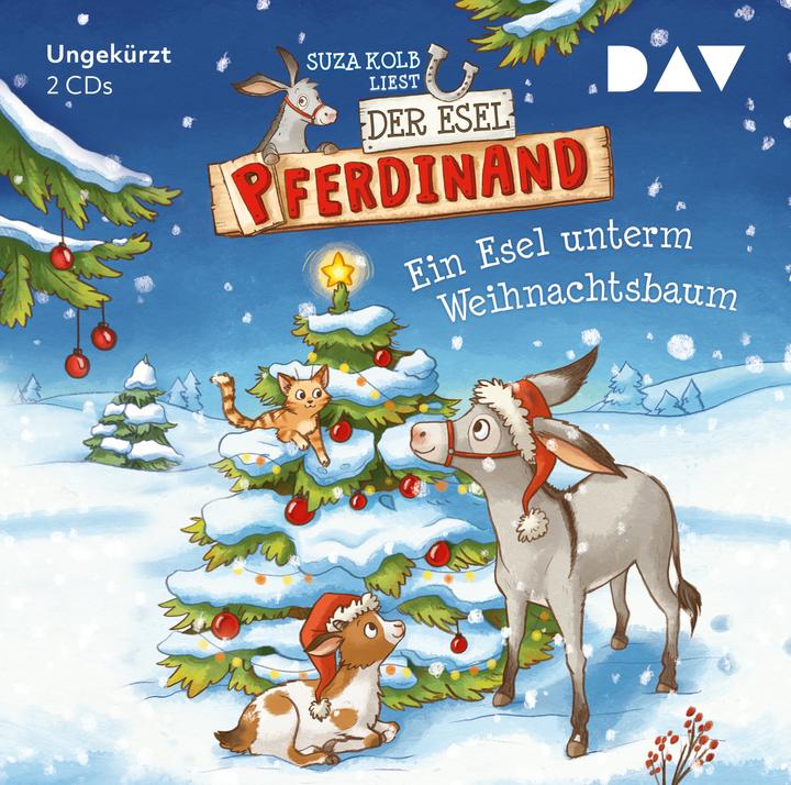 The donkey Pferdinand - part 5: A donkey under the Christmas tree (Suza Kolb, German)