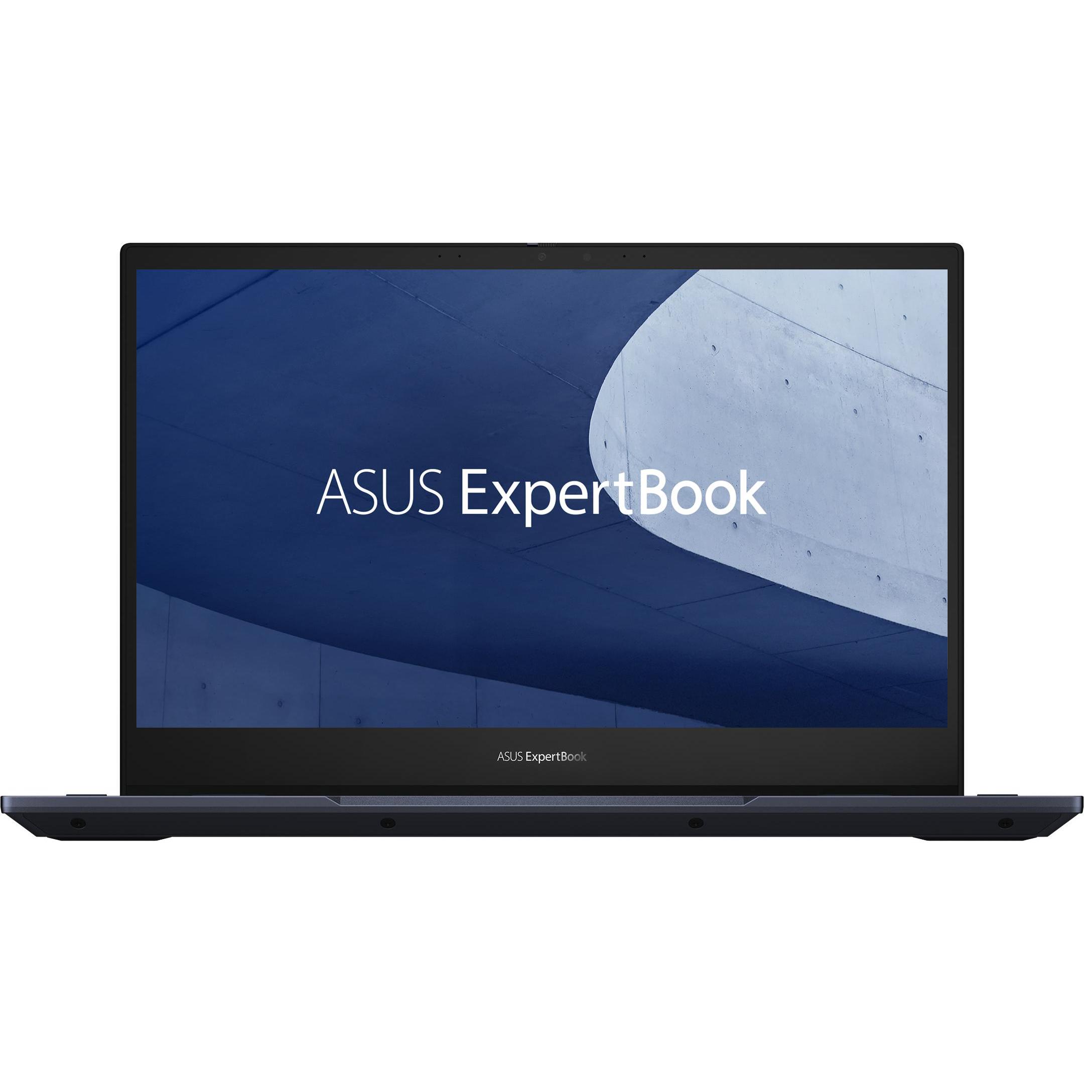 ASUS ExpertBook B5 Flip (14", 1000 GB, 16 GB, Deutschland, Intel Core i7-1260P), Notebook, Schwarz