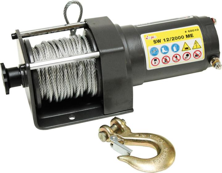 Produktbild Dema Seilwinde Seilzug EW 2000 0,9t mit Fernbedienung