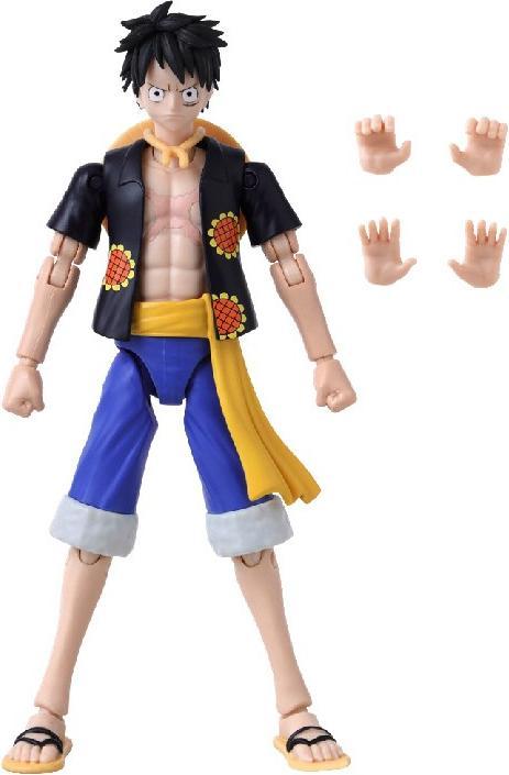 Immagine prodotto Bandai ONE PIECE - Monkey D. Luffy "Vers. Dressrosa" - Fig. Anime Heroes 17cm