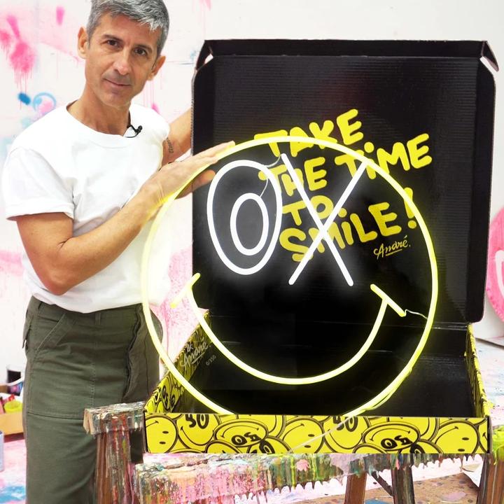 Actual product image YellowPop Smiley 50th Anniversary