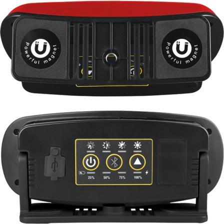 Immagine prodotto Yato 3in1 LED Faretto da costruzione Lampada da campeggio a batteria Luce da lavoro 2000lm Portatile | (2000 lm)